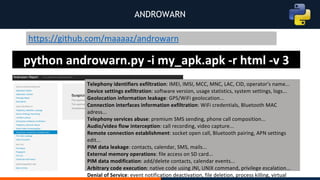 ANDROWARN
 