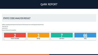 QARK REPORT
 