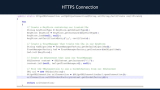 HTTPS Connection
 