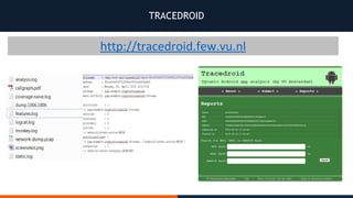 TRACEDROID
 