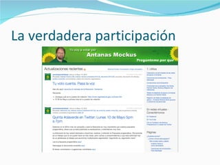 La verdadera participación 