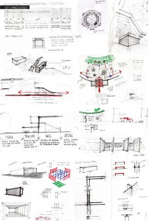 07./ PROCESO
CROQUIS + ESQUEMAS + ESCRITOS
16
 