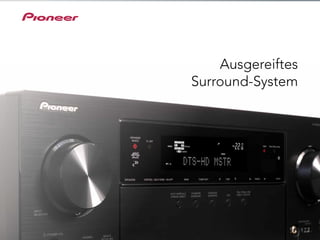55 123
Ausgereiftes
Surround-System
 