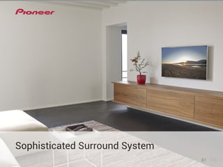 Sophisticated Surround System 
61 123 
 