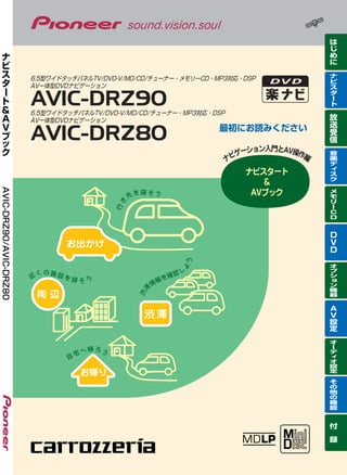 AVIC-DRZ90
AVIC-DRZ80
 