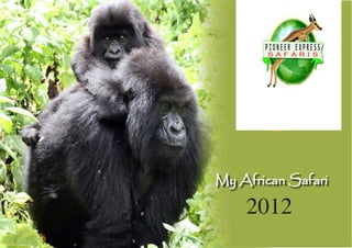 My African Safari
2012
 