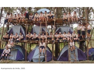 Acampamento de Verão. 2005 Foto de Alberto Mota 