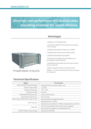 Contact Reader PT200 series | PDF
