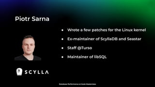 Database Performance at Scale Masterclass: Driver Strategies by Piotr ...