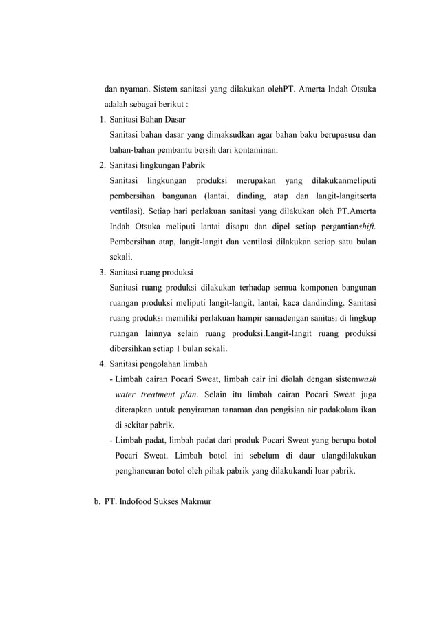 Industri Pocari Sweat