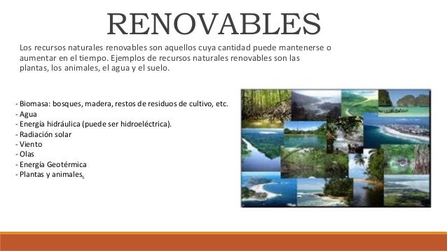 Potencial de los recursos naturales potencial de los recursos naturales