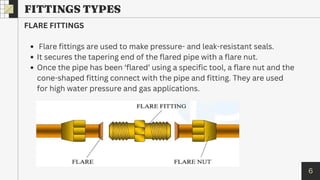 PIPE AND FITTINGS A COMPREHENSIVE OVERVIEW | PDF