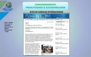 SITES DE AGENCIAS INTERNACIONAIS 
Figura - Método 
de Limpeza de 
Tubulações - 
Repercussão na 
Agência 
Nacional Brasil 
– Árabe 
 