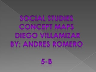 Social studies Concept maps Diego villamizar By: andresromero 5-b 