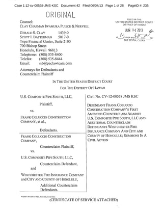 Case 1:12-cv-00538-JMS-KSC Document 42 Filed 06/04/13 Page 1 of 28 PageID #: 235
 