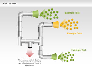 Pipe Diagrams (for PowerPoint and Google Slides) | PPTX