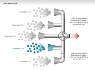 Example Text
Example Text
This is an example text.
Go ahead and replace it
with your own text This is
an example text.
This is an example text.
Go ahead and replace it
with your own text This is
an example text.
Example Text
Example Text
Example Text
PIPE DIAGRAM
 