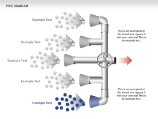 Example Text
Example Text
This is an example text.
Go ahead and replace it
with your own text This is
an example text.
This is an example text.
Go ahead and replace it
with your own text This is
an example text.
Example Text
Example Text
Example Text
PIPE DIAGRAM
 