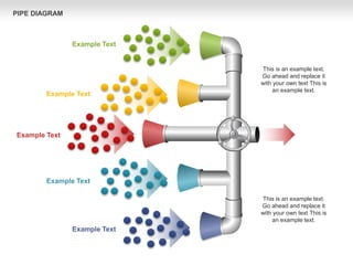 Example Text
This is an example text.
Go ahead and replace it
with your own text This is
an example text.
This is an example text.
Go ahead and replace it
with your own text This is
an example text.
Example Text
Example Text
Example Text
Example Text
PIPE DIAGRAM
 