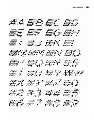 Review of Lettering 293
 