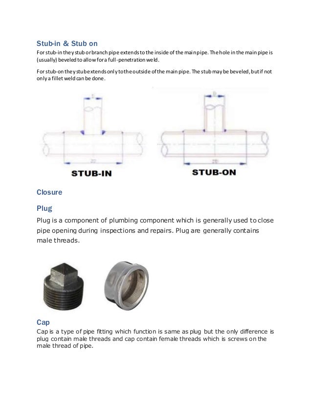 Pipe fittings