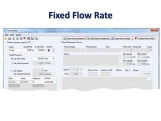 Fixed Flow Rate
 