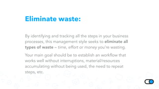 What is lean management? | PPT