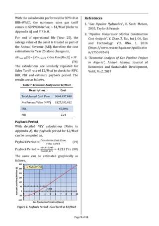 Natural Gas Pipeline Transmission Cost & Economics | PDF