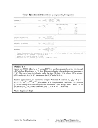 Pipeline engineering gas | PDF