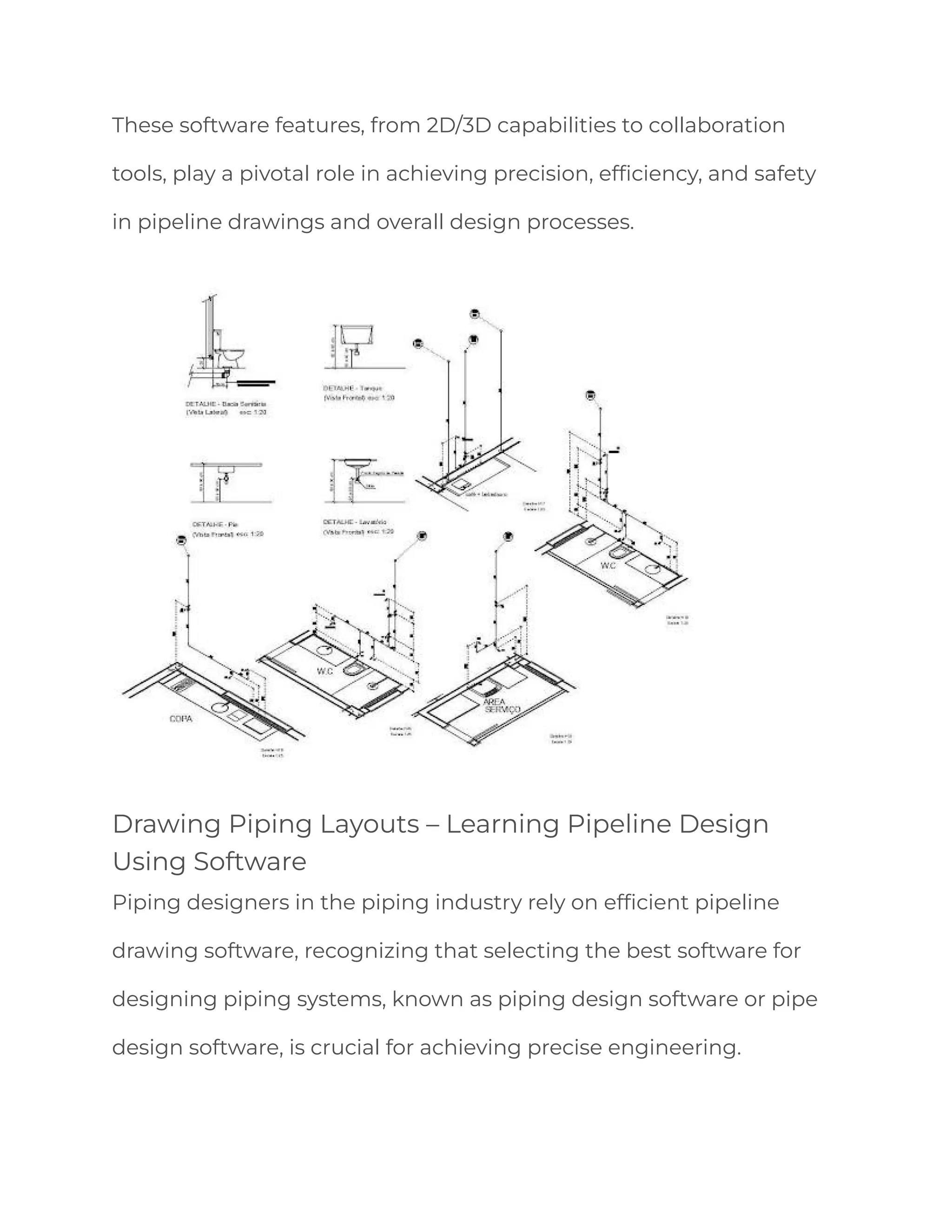 Pipeline Isometric Drawings Software: A Complete Guide | PDF