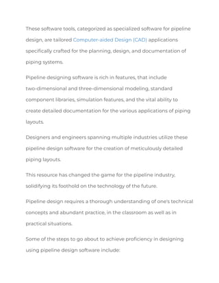 Pipeline Isometric Drawings Software: A Complete Guide | PDF