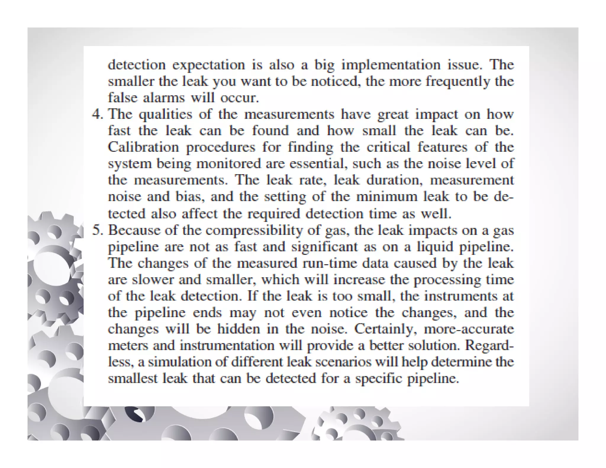 Pipeline leak detection system
