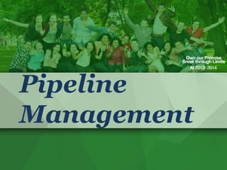 Pipeline
Management

 