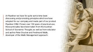 At Pipeliner we have for quite some time been
discussing and promoting principles which we have
adopted for our company an...