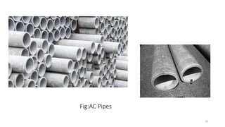 pipe material,type,uses,suitability and benefits | PPTX