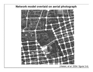 Design of Water Supply Networks
General Consideration:
A municipal water distribution system includes a network of mains with storage
reservoirs, booster pumping stations (if needed),fire hydrants, and service lines.Arterial
mains, or feeders, are pipelines of larger size that are connected to the transmission lines
that supply the water for distribution.A major water demand areas in a city should be
served by a feeder loop; where possible the arterial mains should be laid in duplicate.
Parallel feeder mains are cross connected at intervals of one to two kilometers, with
valves to permit isolation of sections in case of a main break. Distribution lines tie to each
arterial loop, forming a complete gridiron “close loops” system that domestic, commercial
consumers and services fire hydrants.The gridiron system illustrated in the Figure 1 is the
best arrangement for distributing water.All of the arterials and secondary mains are
looped and interconnected, eliminating dead ends and permitting water circulation such
that a heavy discharge from one main allows drawing water from other pipes.
The dead-end system shown in Figure 2 is avoided in new construction and can often be
corrected in existing systems by proper looping.Trunk lines placed in the main streets
supply sub-mains, which are extended at right angles to serve individual streets without
interconnections. Consequently, if a pipe break occurs substantial portion of the
community may be without water. Under a some conditions, the water in dead-end lines
develops tastes and odors from stagnation.To prevent this, dead ends may require frequent
flushing where houses are widely separated.
 