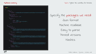 Pipenv python dev workflow for humans | PDF