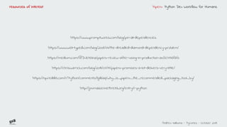 Pipenv python dev workflow for humans | PDF