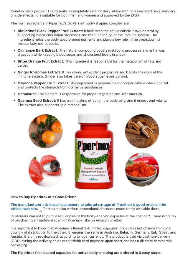 Piperinox review a bio perine® black pepper derived formula for
