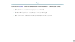 Writing Readable Code with Pipes | PPT