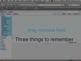 Three things to remember
 