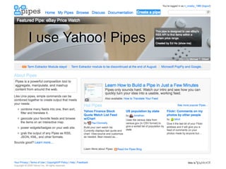 I use Yahoo! Pipes
 