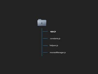 js
helpers.js
constants.js
app.js
moviesManager.js
 