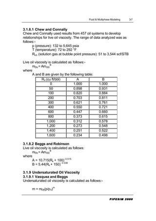Pipesim 2000 user guide | PDF