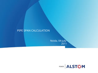 Span2 Calculation Example Comprehensive Guide to Pipe Span Calculation and Piping Systems ...