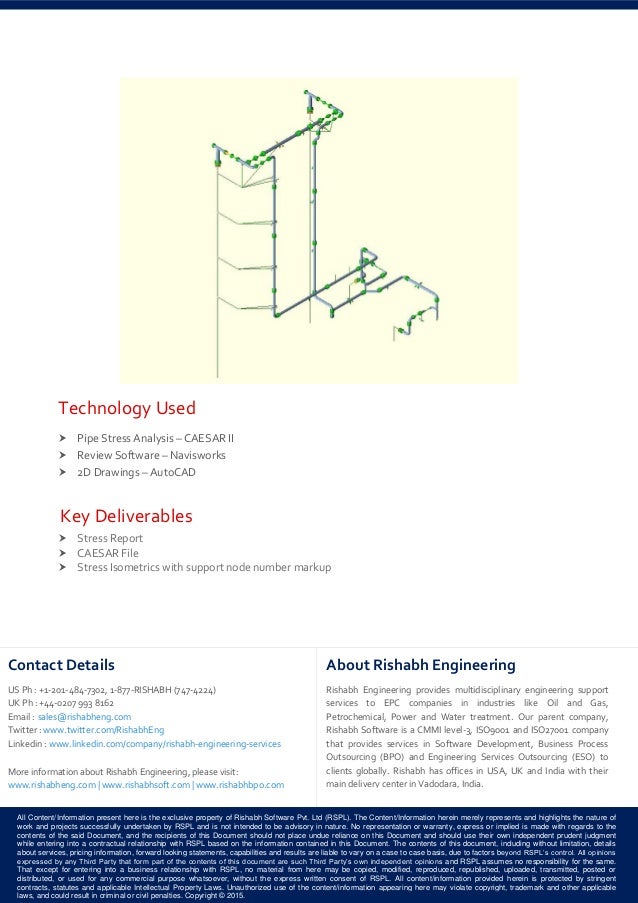 Pipe Stress Analysis of Glycol Piping System