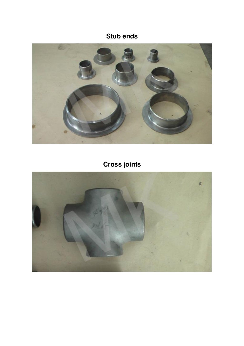 Pipes & tubes & fittings