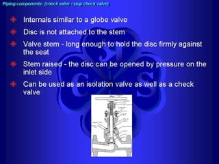 Piping - training course