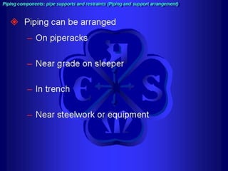 Piping - training course