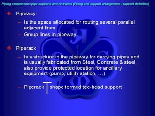 Piping - training course